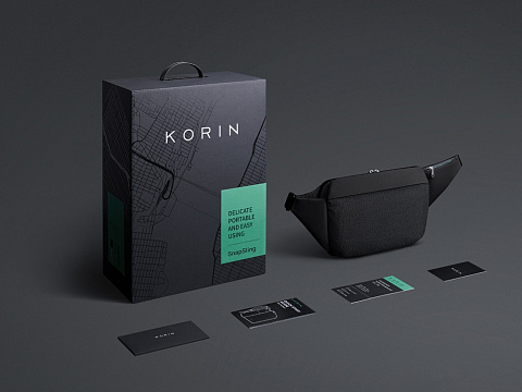 Сумка-слинг Snapsling, серый - рис 9.